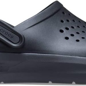 Crocs Unisex-Adult Inmotion Clogs, LiteRide Comfort, Slip On Shoes for Women and Men, Black, 15 Women/13 Men-0