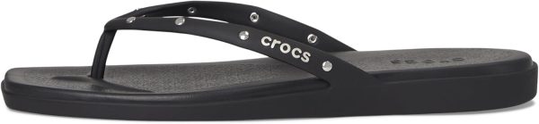 Crocs Women's Miami Flip Flops, Thong Sandals-3