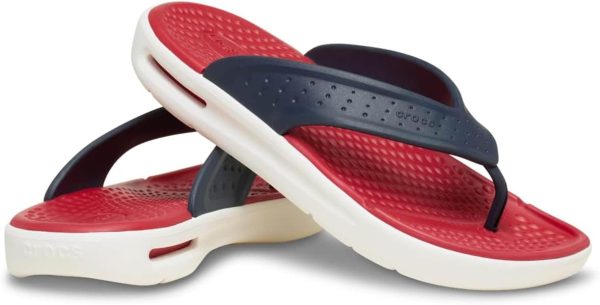 Crocs Men's InMotion Flip Flop Sandals for Men, Literide Comfort-1