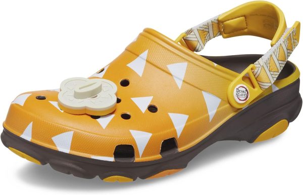 Crocs Unisex-Adult Classic Demon Slayer All Terrain Adjustable Clogs-0
