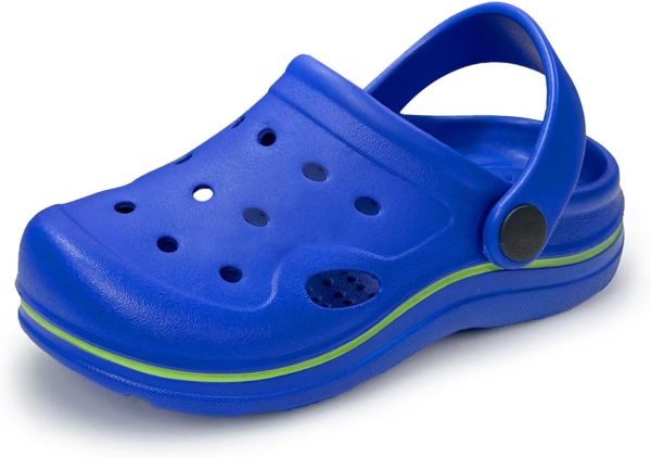 Toddler Girls Boys Clogs Classic Garden Shower Beach Pool Swim Slip on Sandals Slides Children Kid Cute Water Shoes-0