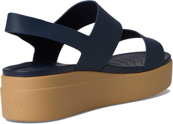 Crocs Women's Brooklyn Low Wedge Sandals-4
