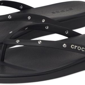 Crocs Women's Miami Flip Flops, Thong Sandals-0