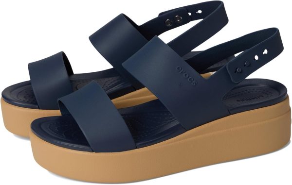 Crocs Women's Brooklyn Low Wedge Sandals-0
