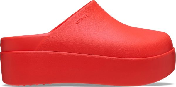 Crocs, Womens, Dylan Platform Clog, Mule Platform Shoes, Starfish, 9, M-2