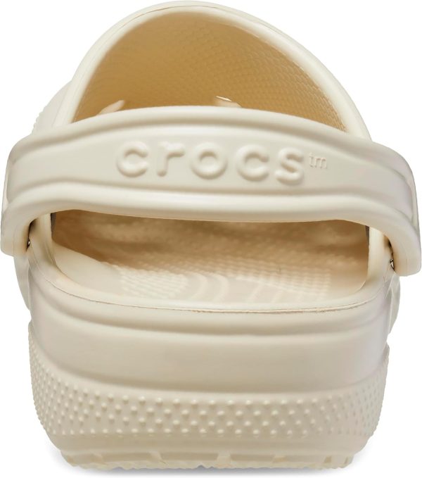 Crocs Unisex-Adult Classic Clog, Clogs for Women and Men, Bone, 2 Men/4 Women-1