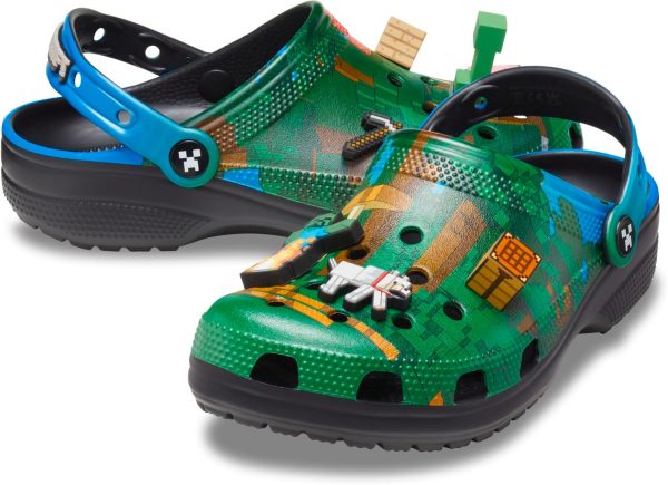 Crocs Unisex-Adult Classic Minecraft Clogs-3