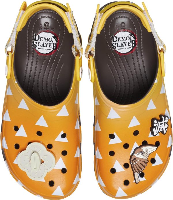 Crocs Unisex-Adult Classic Demon Slayer All Terrain Adjustable Clogs-3
