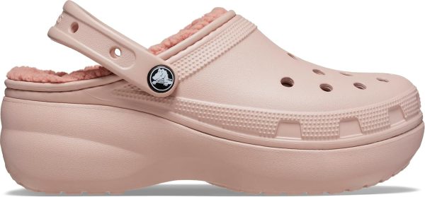 Crocs Womens Classic Lined Platform Clogs-4