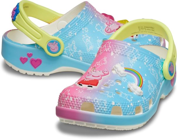 Crocs Kids' Classic Peppa Pig Clogs-0
