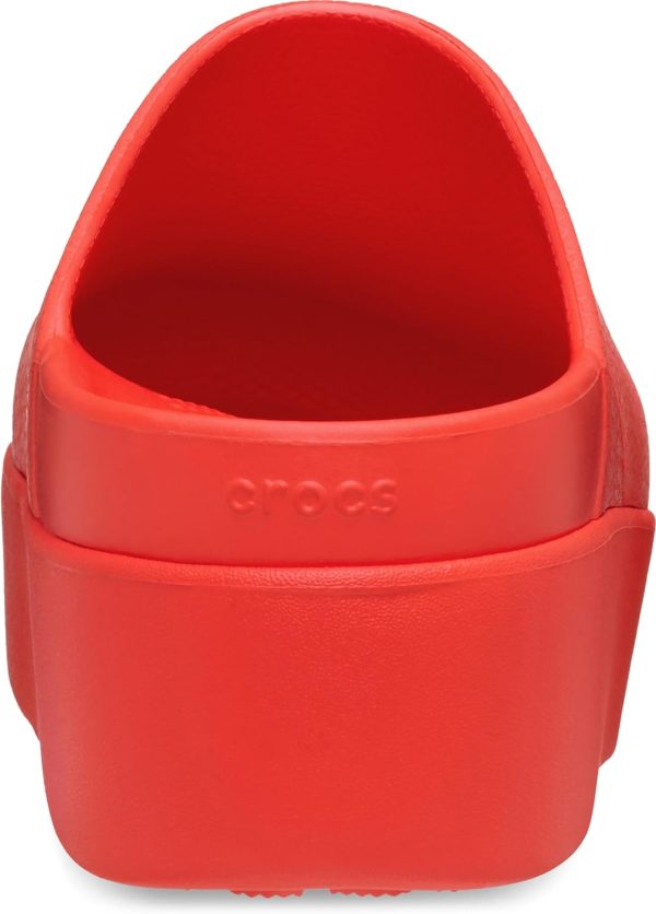 Crocs, Womens, Dylan Platform Clog, Mule Platform Shoes, Starfish, 9, M-3