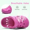 Toddler Girls Boys Clogs Classic Garden Shower Beach Pool Swim Slip on Sandals Slides Children Kid Cute Water Shoes-1