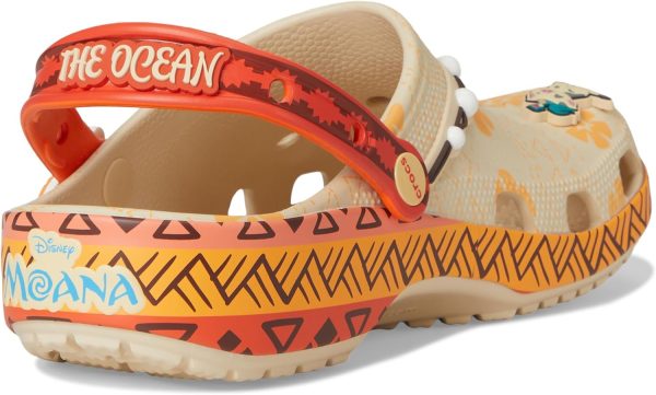 Crocs Unisex-Adult Disney Moana Classic Clogs, Shoes for Women and Men-4