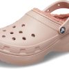 Crocs Womens Classic Lined Platform Clogs-0