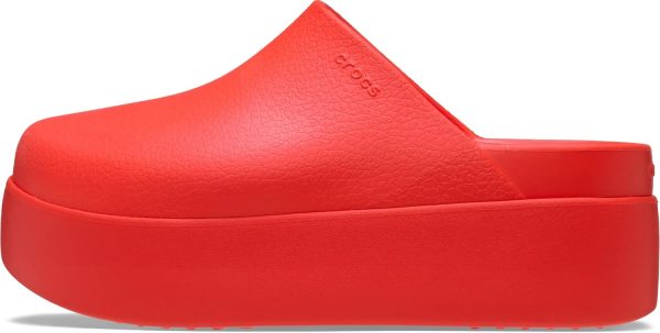 Crocs, Womens, Dylan Platform Clog, Mule Platform Shoes, Starfish, 9, M-1