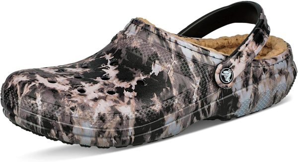 Crocs Unisex Adult Classic Lined Tie-Dye Clogs-0