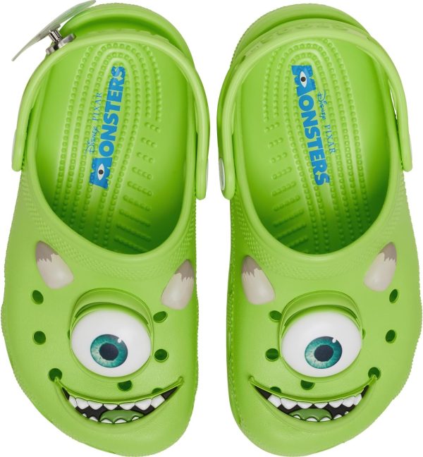 Crocs Unisex-Child Disney Monsters Mike Wazowski Clogs (Little Kid/Big Kid)-3