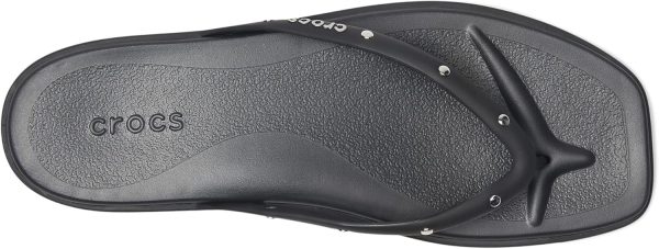 Crocs Women's Miami Flip Flops, Thong Sandals-1