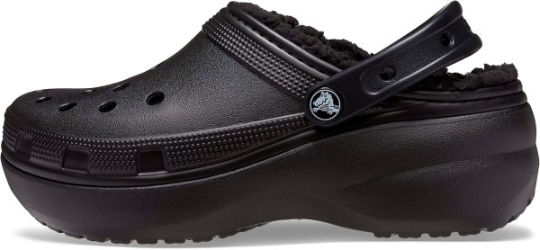 Crocs Womens Classic Lined Platform Clogs-4