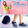 Disney Stitch Clogs for Women Winter Fleece Lining Warm Slip On Sandals Outdoor Garden Shoes with Strap Gifts for Women-2