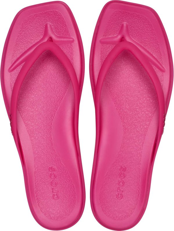 Crocs Women's Miami Flip Flops, Thong Sandals-3