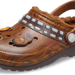 Crocs Unisex-Child Star Wars Chewbacca Classic Lined Clogs-0