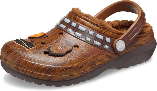 Crocs Unisex-Child Star Wars Chewbacca Classic Lined Clogs-0