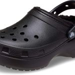 Crocs Womens Classic Lined Platform Clogs-0