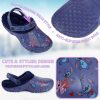 Disney Stitch Clogs for Women Winter Fleece Lining Warm Slip On Sandals Outdoor Garden Shoes with Strap Gifts for Women-3